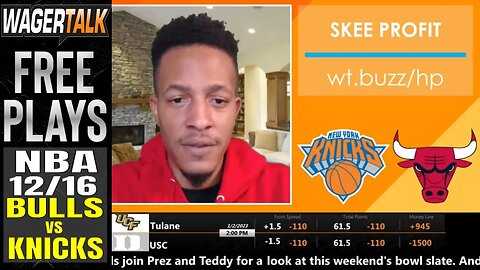 Chicago Bulls vs New York Knicks Picks, Predictions and Odds | Free NBA Betting Tips | Dec 16