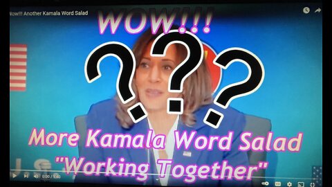 Wow!!! Another Kamala Word Salad