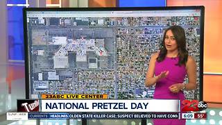 Free snacks for National Pretzel Day