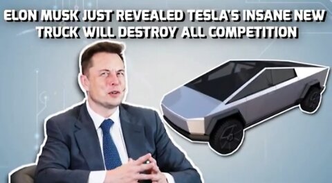 Elon Musk JUST REVEALED Tesla's Insane New Truck Will DESTROY All Competition!