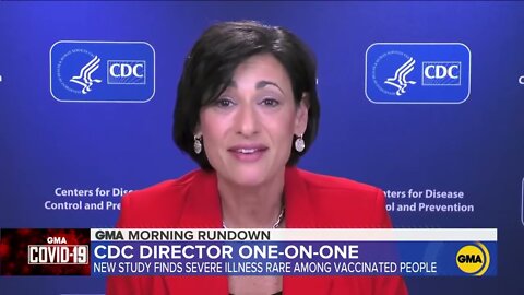 CDC director Walensky admits: 75% of COVID deaths were in unwell people with four co-morbidities