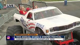 Annual Stars and Stripes festival in Novi