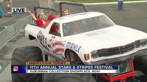 Annual Stars and Stripes festival in Novi