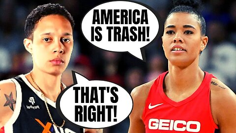 Woke WNBA Player Natasha Cloud Says "America Is TRASH" After Court Ruling | Next Brittney Griner!