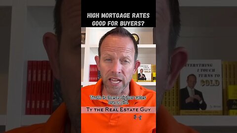 HIGH Mortgage Interest Rates a GOOD Thing for HOME BUYERS? #homebuyertips