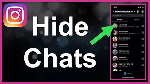 How To Hide Someone's Chat On Instagram | how to hide messages on instagram 2021