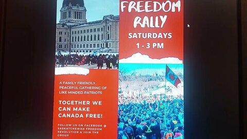 Saskatchewan Freedom Protests Every Saturday