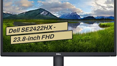 Dell SE2422HX - 23.8-inch FHD (1920 x 1080) 16:9 Monitor with Comfortview (TUV-Certified), 75Hz...