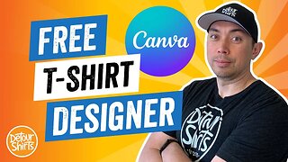 Tutorial: Learn To Design a T-Shirt Using Canva. Great for BEGINNERS! FREE Tool for Non Designers.