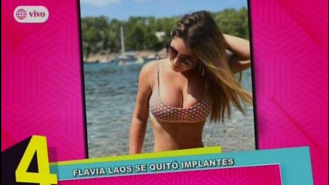 Flavia Laos se operó el busto nuevamente y seguidores quedan en shock