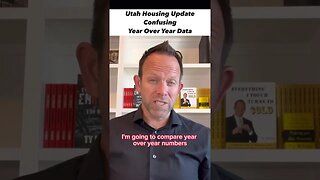 SHOCKING Housing Data - Year Over Year Utah Housing Numbers #utahrealestate