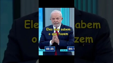 De novo Lula? - Debate presidencial globo com Bolsonaro #shorts