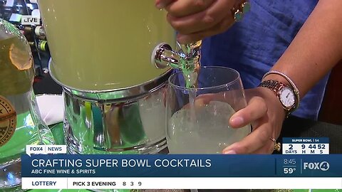 Super Bowl cocktail Extra Point Punch