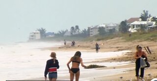 Hurricane Dorian battering Florida beaches