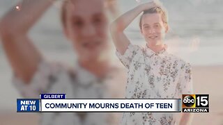 16-year-old killed in crash over the weekend in Gilbert; community in mourning