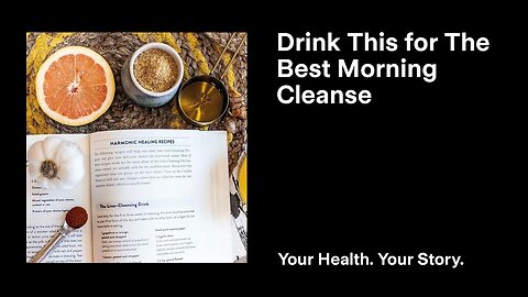 Drink This for the Best Morning Cleanse