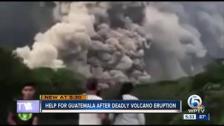 A local effort to help victims of volcano in Guatemala