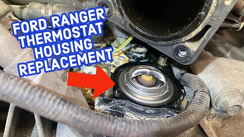 How To Replace 2001-2011 Ford Ranger Thermostat Housing 4.0 Engine