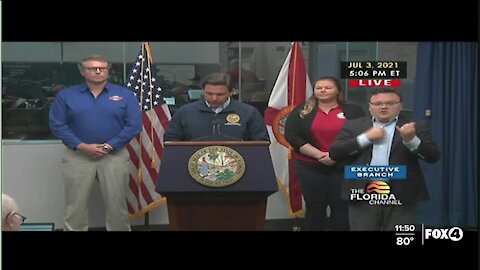 DeSantis declares state of emergency for several Florida counties