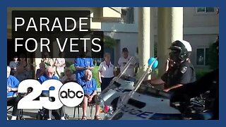 Honor Flight Kern County honors Korean War veterans with parade
