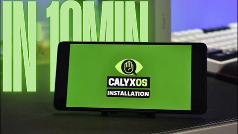 How To Setup CalyxOS in 10min - #Waliorit #ep2