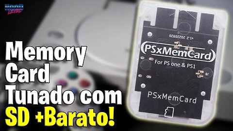 MEMCARD - O memory card de PS1 tunado com um cartão SD! Memory Card INFINITO!