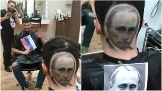 Kolla in denna Vladimir Putin-inspirerande frisyr