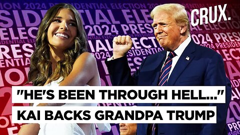 Granddaughter Kai Says Trump Will "Make America Great Again" In Surprise Debut At RNC, Attacks Media