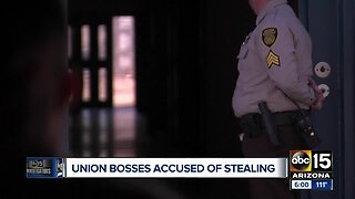 Arizona union bosses accused of stealing money from prison officers