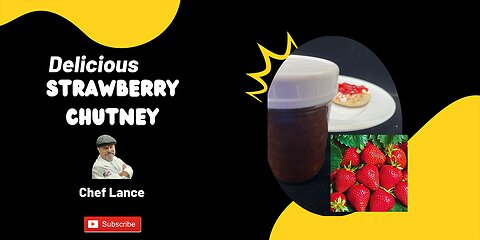 SUPER DELICIOUS Strawberry Chutney
