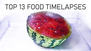 13 Mindblowing Food Timelapses in 5 Minutes