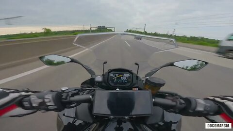 Kawasaki Ninja 1000SX on German Autobahn Vol. 2