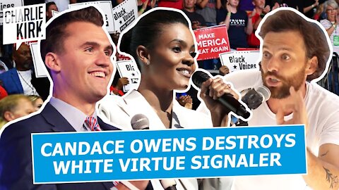 Candace Owens DESTROYS White Virtue Signaler