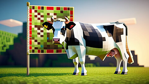 How To Make A Cow Banner In Minecraft