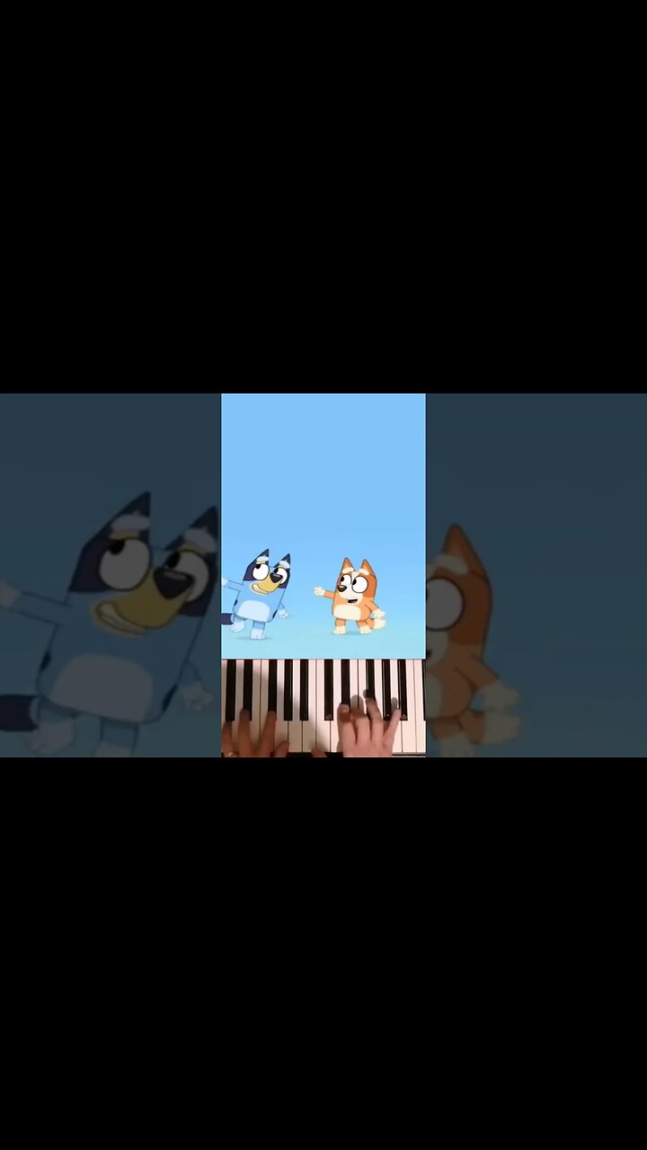 Tema Bluey al piano #pianoTema Bluey al piano #piano  