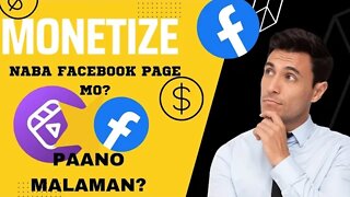 Monetize naba Facebook Page mo?