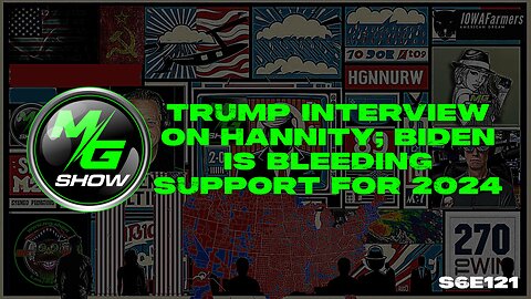 Trump Interview on Hannity; Biden is Bleeding Support for 2024