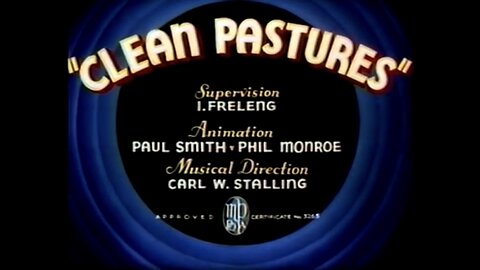 1937, 5-22, Merrie Melodies, Clean pastures