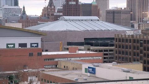 The BMO Harris Bradley Center roof is officially a thing of the past