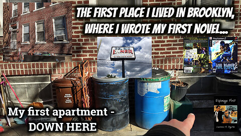 My First Apartment 2001 | Where I Wrote My First Novel, and the BEST Diner in Brooklyn