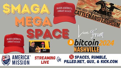 Special X Space: Trump Video Space Inside BTC Nashvile - Live Breakdown - $MAGA
