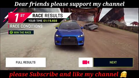 #Asphalt 9 #Welcome to #Scotland Race goal #Win_the_Race please support me #Subscribe Now 🙏