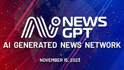 NewsGPT | Headline News Entirely Generated by AI | November 15, 2023