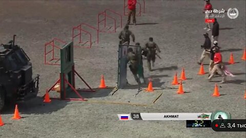 UAE: 2nd day SWAT challenge - Russia´s Akhmat the best time until now