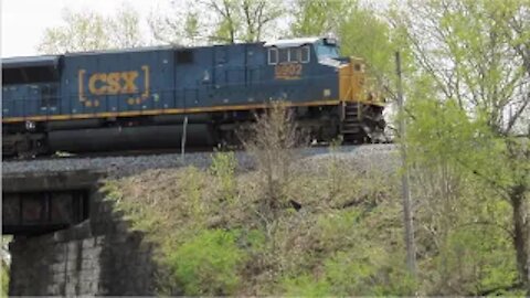 CSX Q331 Manifest Mixed Freight Train from Lodi, Ohio April 23, 2021