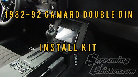 1982-92 Camaro Double DIN Install Kit