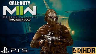 Call of Duty: Modern Warfare II | TDM on Black Gold | PS5, PS4 | 4K (No Commentary Gaming)
