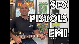 How To Play EMI by The Sex Pistols On Guitar [WITH SOLO]