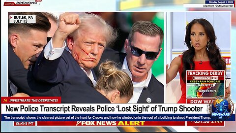 New Police Transcript Reveals Cops 'Lost Sight' of Trump Shooter ~ Failed Assassination Attempt