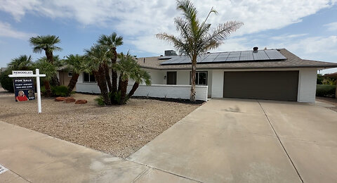 Live Tour! At 18003 N 135th Dr, Sun City West Arizona